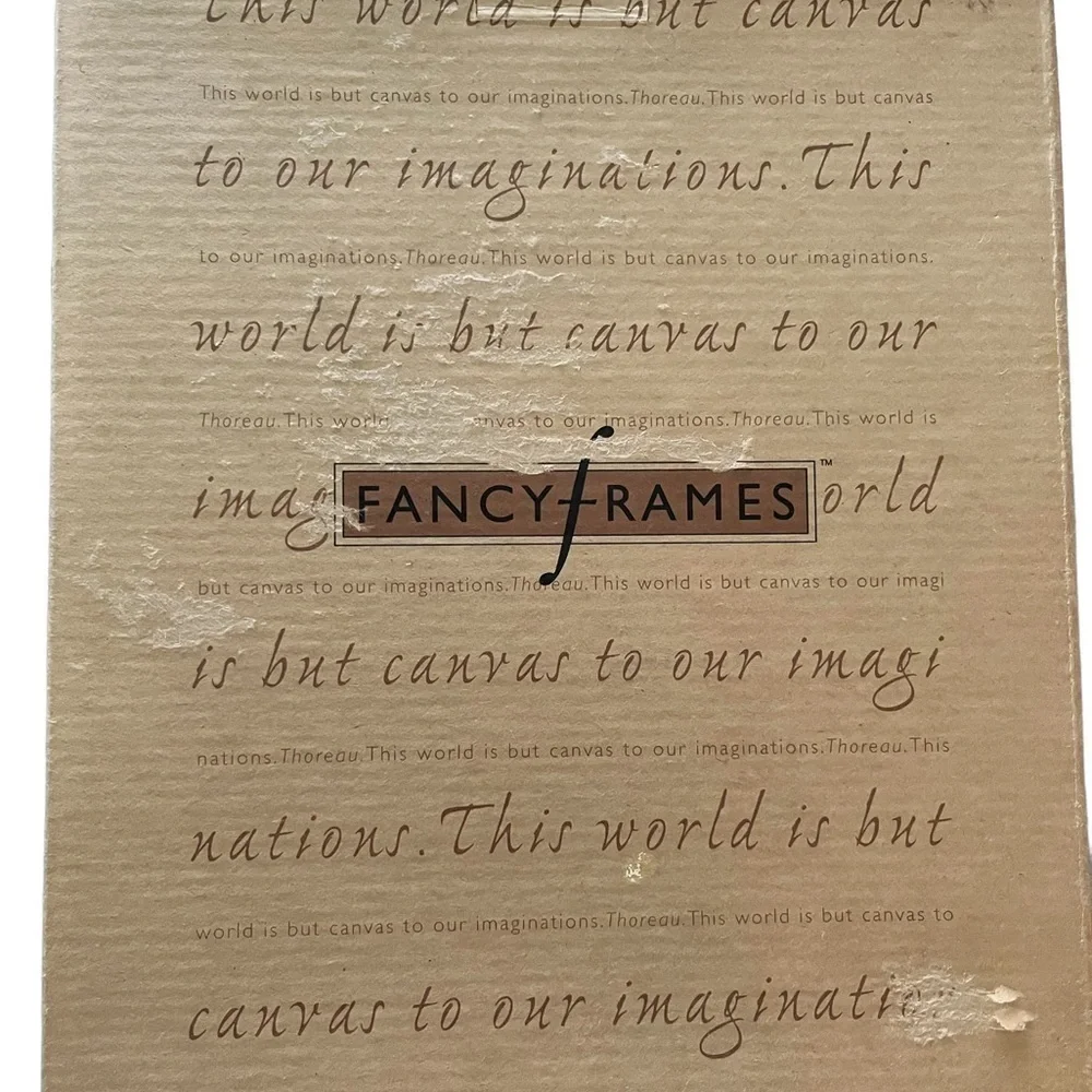 United Designs Fancy Frames - Fusion / Textured Wood Bark Surface